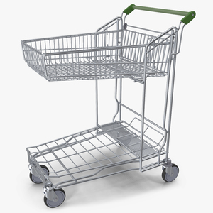 3D model Big Garden Centre Trolley