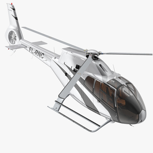 Airbus H120 Lightweight Helicopter 3D model