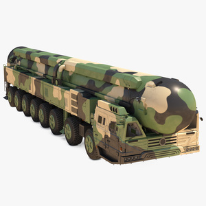 ICBM Launch Vehicle Generic 3D