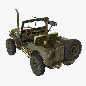 Jeep Willys MB Ambulance 3D model