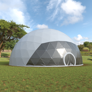 3D Outdoor Sphere Dome Tent for Events White