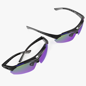 3D Cycling Running Outdoor Sports Sunglasses Chameleon