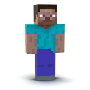 3D model Minecraft Steve