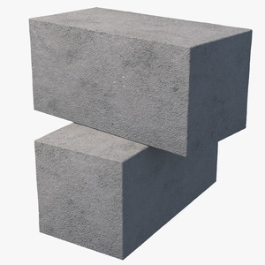 3D model Concrete Solid Brick