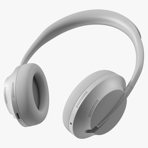 Bose Noise Canceling Headphones 700 Silver 3D