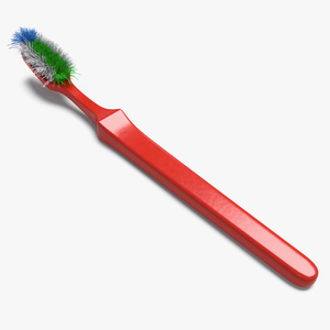 3D model Used Toothbrush