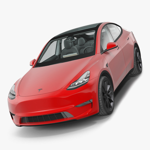 3D Tesla Model Y model