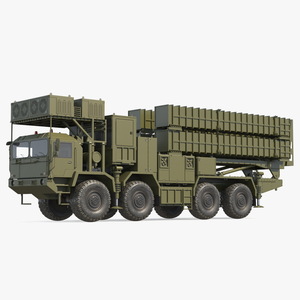 3D Self Propelled Air Defense Missile System