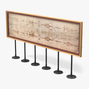 3D Shroud of Turin Framed Stand model