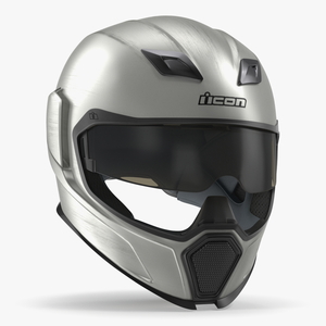 3D Motorcycle Helmet Icon Airflite Quicksilver model