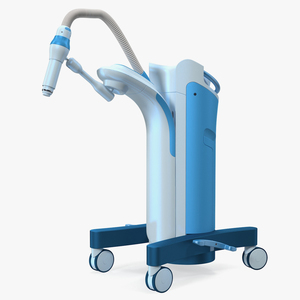 3D Brachytherapy Machine Rigged model