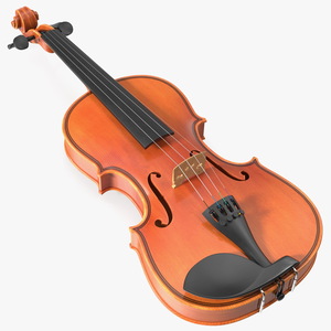 3D Violin Stringed Instrument