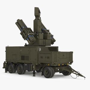 Missile Launcher at the Ready 3D model