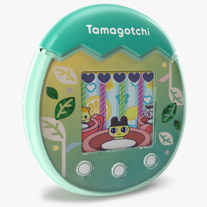 Tamagotchi Pix Nature Green 3D