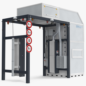 Smith Detection CIP 300 Compact Vehicle Inspection System 3D