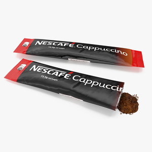 Nescafe Cappuccino Stick 3D model