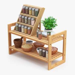 3D Kitchen Seasoning Storage Spice Rack