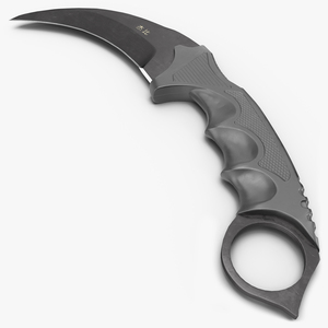 Karambit Tactical Knife Dagger Game Weapon 3D