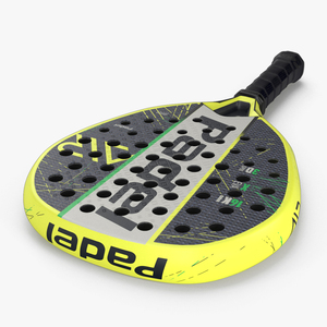 Padel Tennis Racket Generic 3D