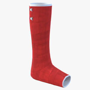 Orthopedic Cast Leg 3D model