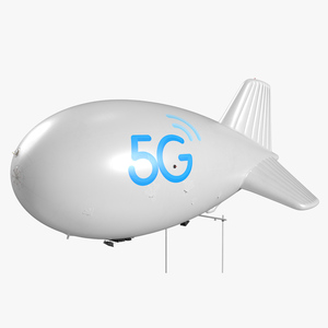 3D model Internet Aerostat 5G