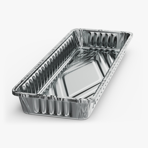 Aluminum Foil Pan 30x10x3cm 3D