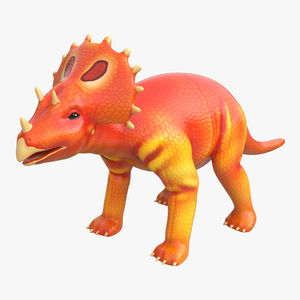 Dinosaur Toy Triceratops 3D model