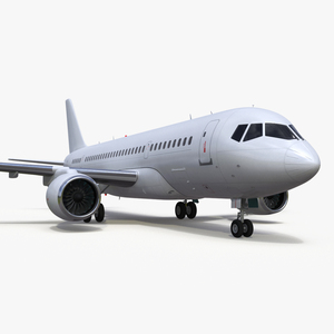 3D model Narrow Body Airliner