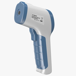 3D Infrared Forehead Thermometer Gun model