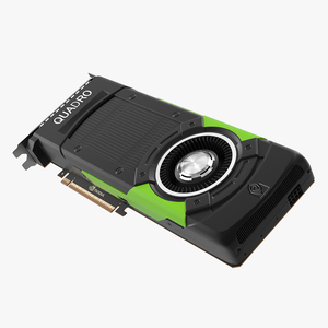 Nvidia Quadro GV100 3D model