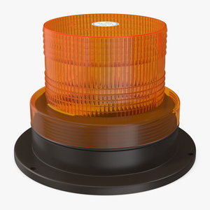 LED Beacon Orange 3D