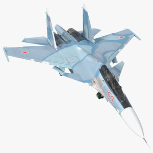 3D Su-30 Fighter model