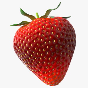 3D Fresh Strawberry