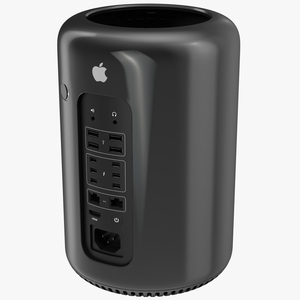 3D Apple Mac Pro model