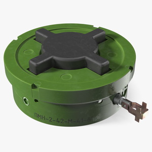 Soviet Anti-Personnel Mine Green 3D