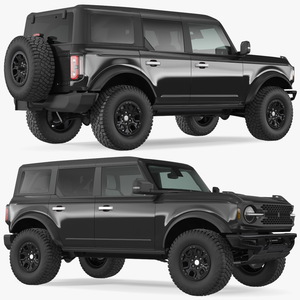 Four Door 4X4 SUV 3D