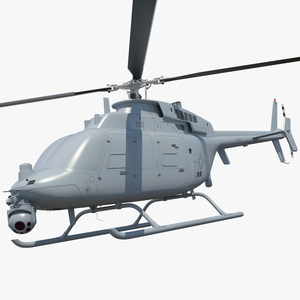 3D model Northrop Grumman MQ-8C Fire Scout Unmanned Helicopter Rigged