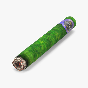 3D Cannabis Cigar Leira Long Burning model