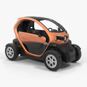 3D Renault Twizy 2018 model