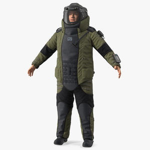 3D EOD 10 Bomb Suit