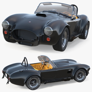 Racing Shelby Cobra 1965 3D model