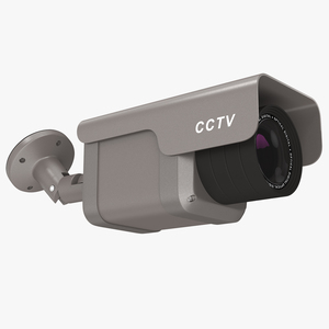 3D Security Surveillance Camera model