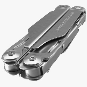 3D model Leatherman Surge Multitool Silver Closed