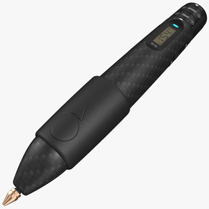 3D 3D Printing Pen Black