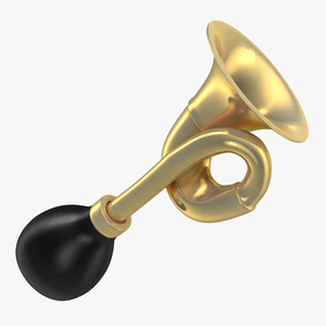 3D model Brass Taxi Horn