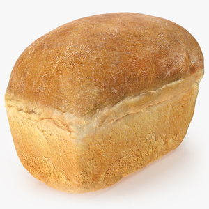 3D Loaf of Bread model