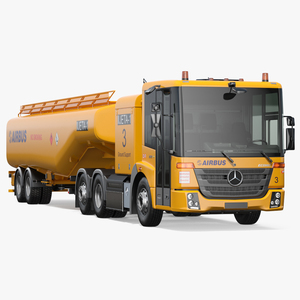 3D Mercedes-Benz Aircraft Refueler