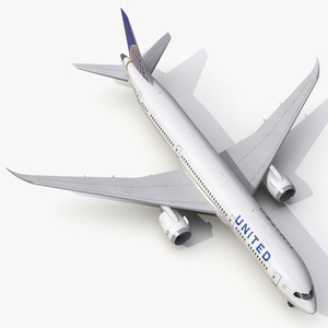 3D model Boeing 787 9 Dreamliner United