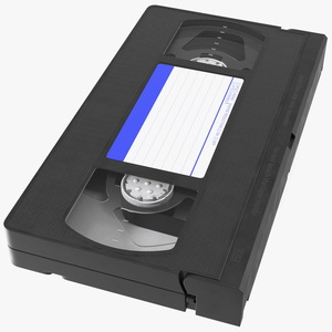 Vintage E180 VHS Video Tape 3D