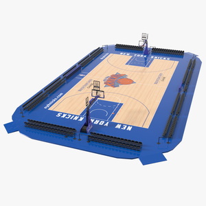 Basketball Court New York Knicks 3D